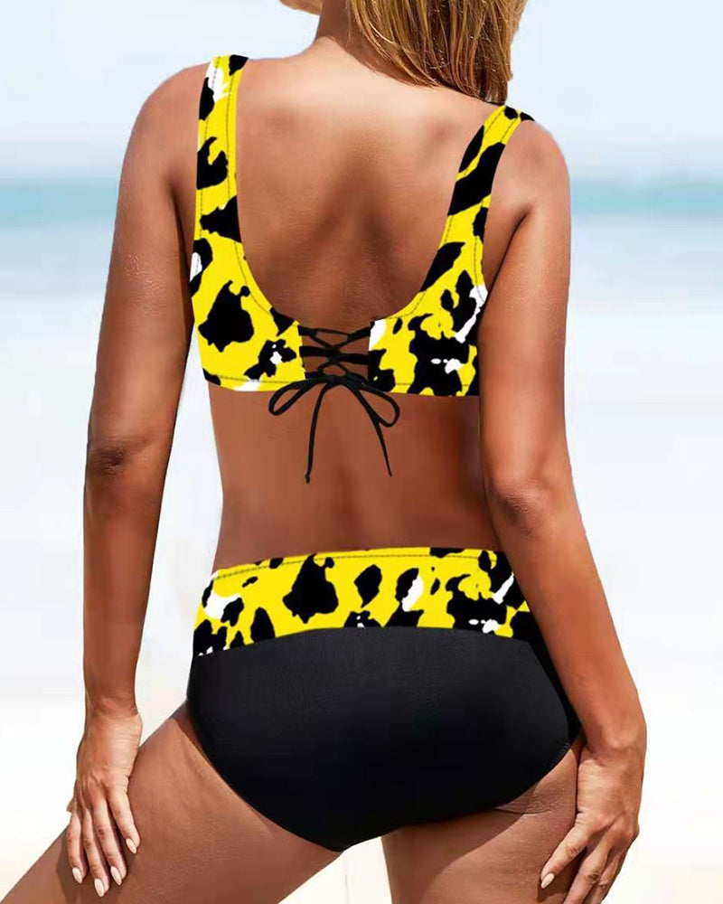 Tilda | Renkli Desenli Bikini