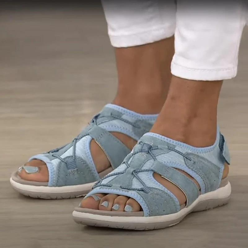 Ursula | Çiçek Desenli Sandaletler