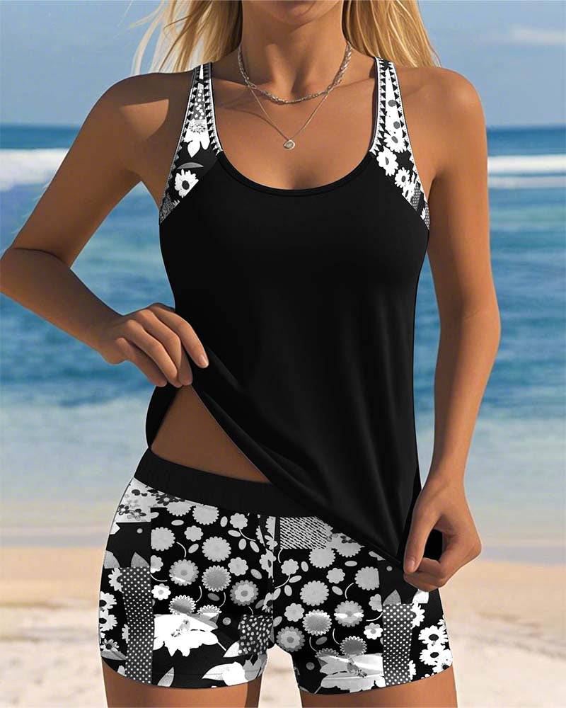 Jule | Çiçek Desenli Tankini