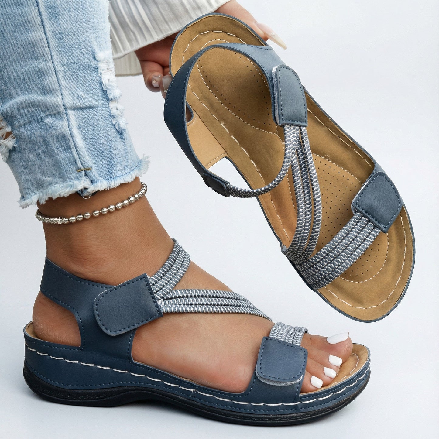 Juanita – Velcro Tabanlı Sandaletler