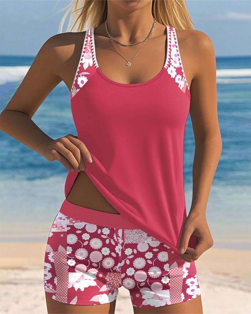 Jule | Çiçek Desenli Tankini