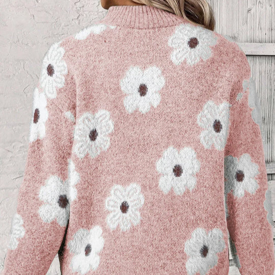 Bloom | Tröja med dragkedja