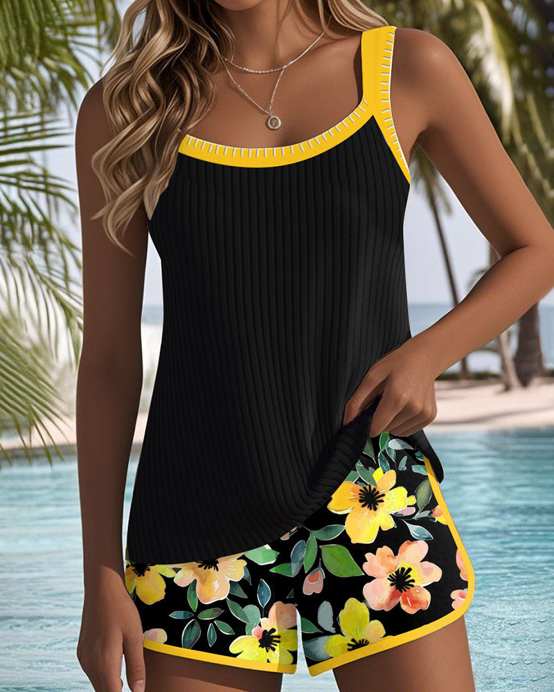 Janina | İki Parçalı Plaj Tankini Seti