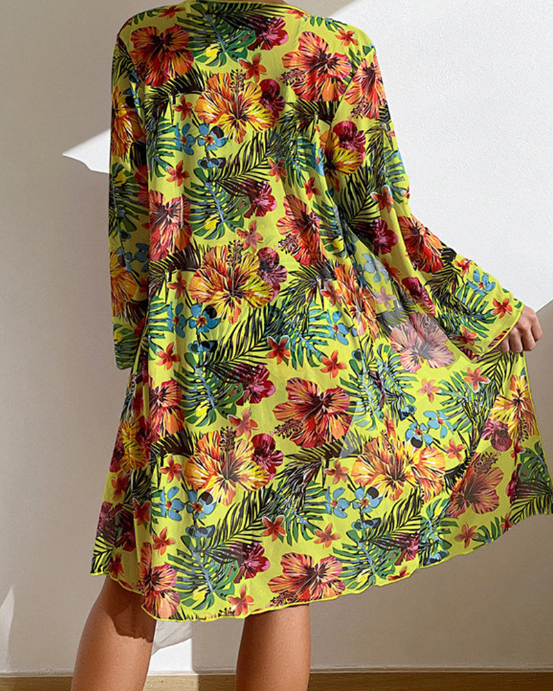 Lavinia | 3 parçalı Bikini Seti ile Kimono