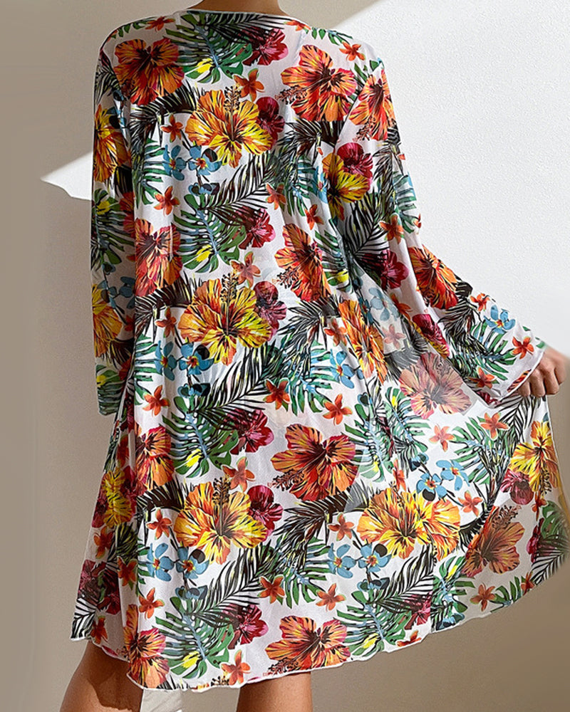 Lavinia | 3 parçalı Bikini Seti ile Kimono
