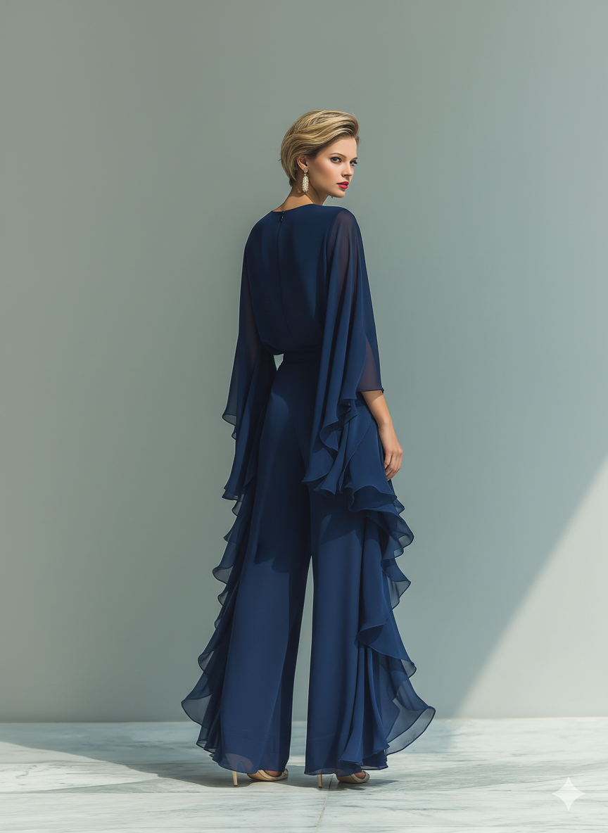 Kaia | Akışkan Şifon Maxi Elbise