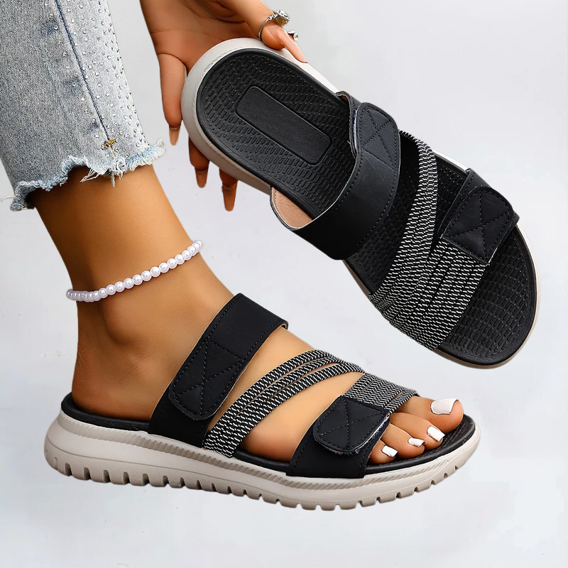 Marvella | Ayarlanabilir Kayışlı Sandaletler