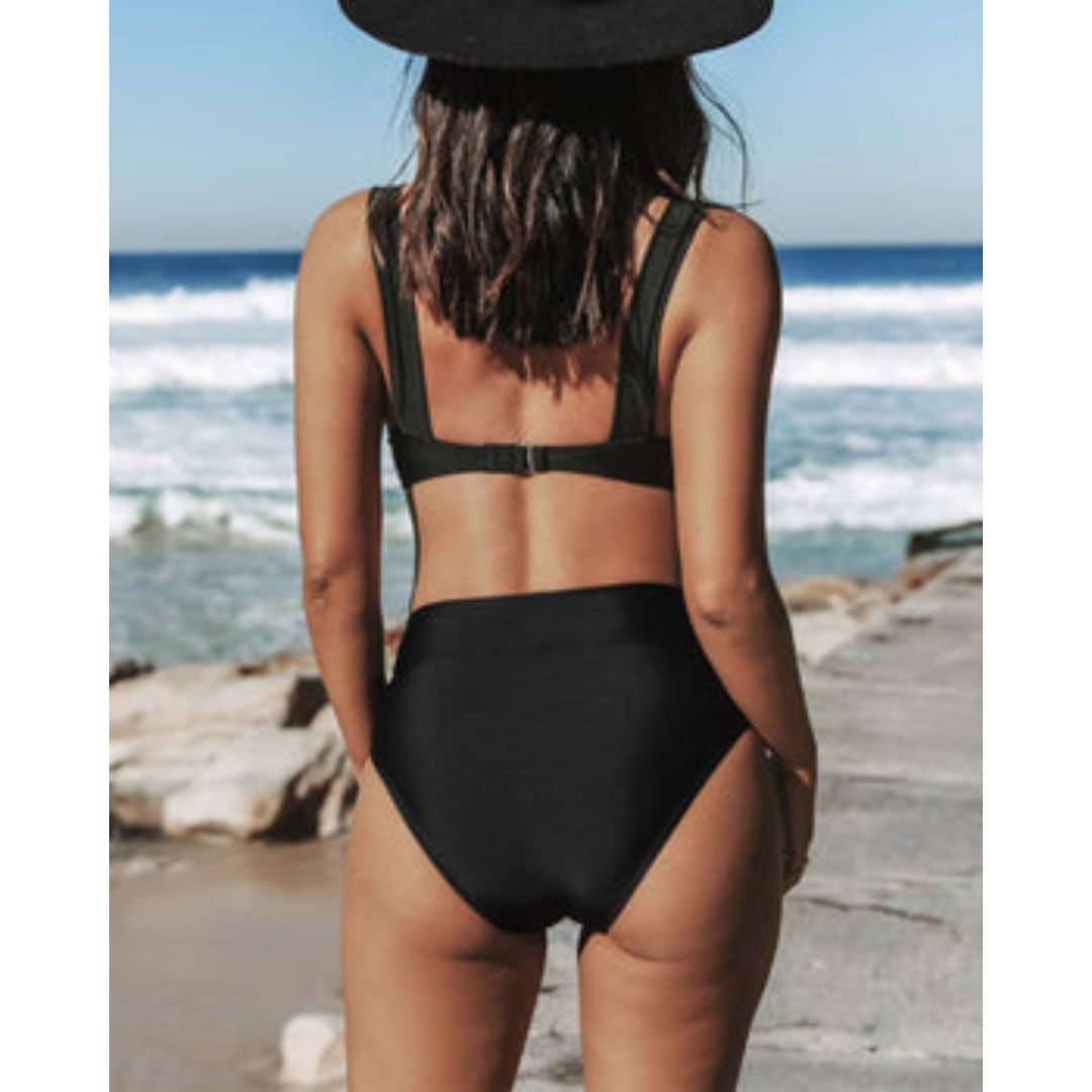 Giulia | Yüksek Kesimli Basic Bikini