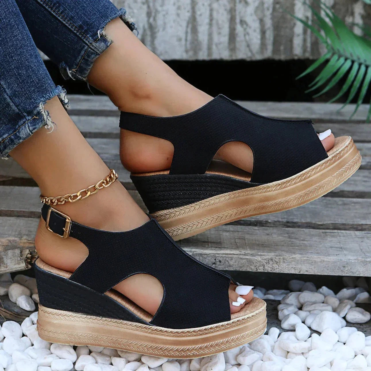 Maeve | Hafif Wedge Sandaletler