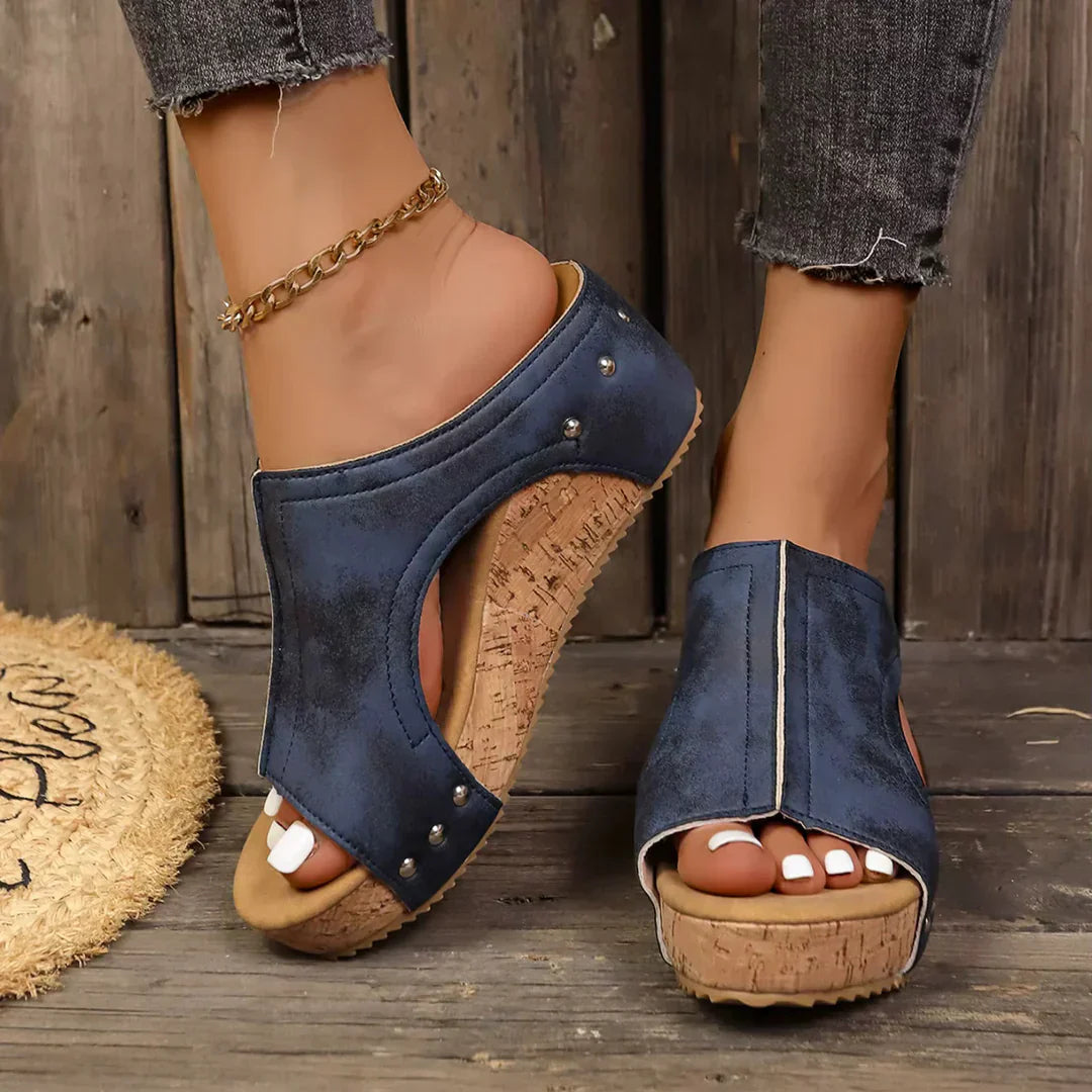 Sofia | Şık Platform Sandaletler