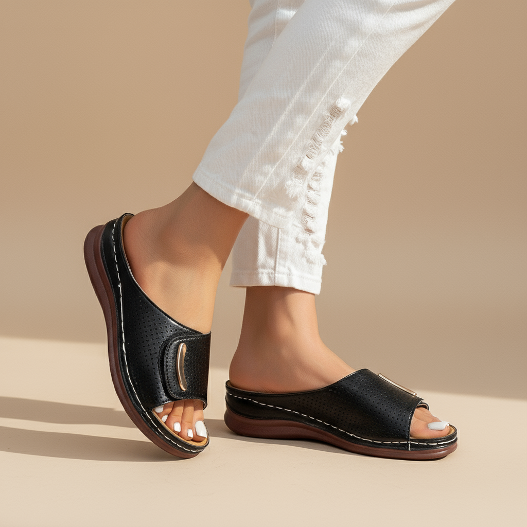 Joanna | Minimalist Kaymaz Sandaletler