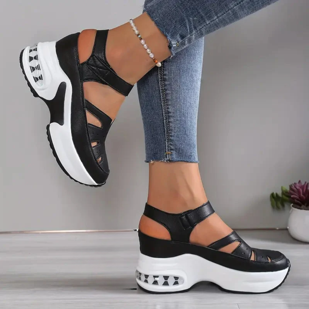 Frida | Yüksek Tabanlı Rahat Sandalet