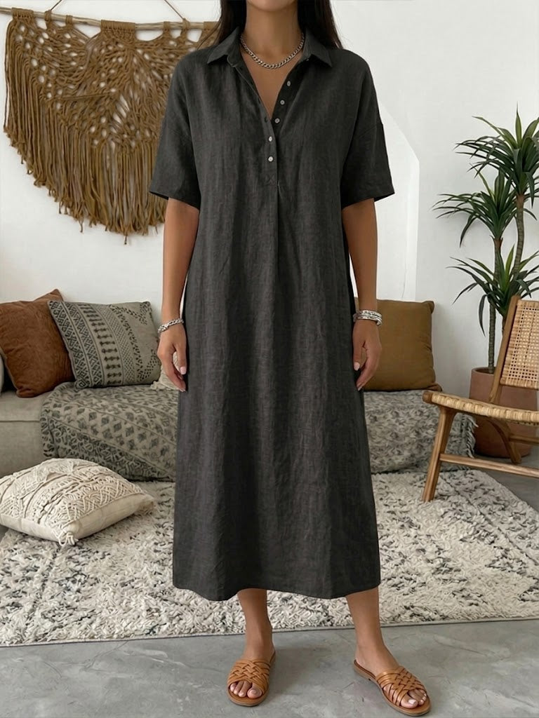 Fabienne | Midi Polo Dress