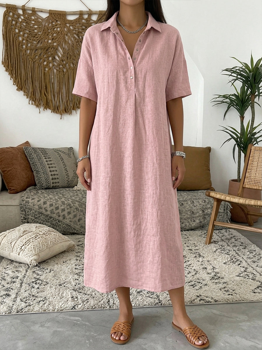 Fabienne | Midi Polo Dress