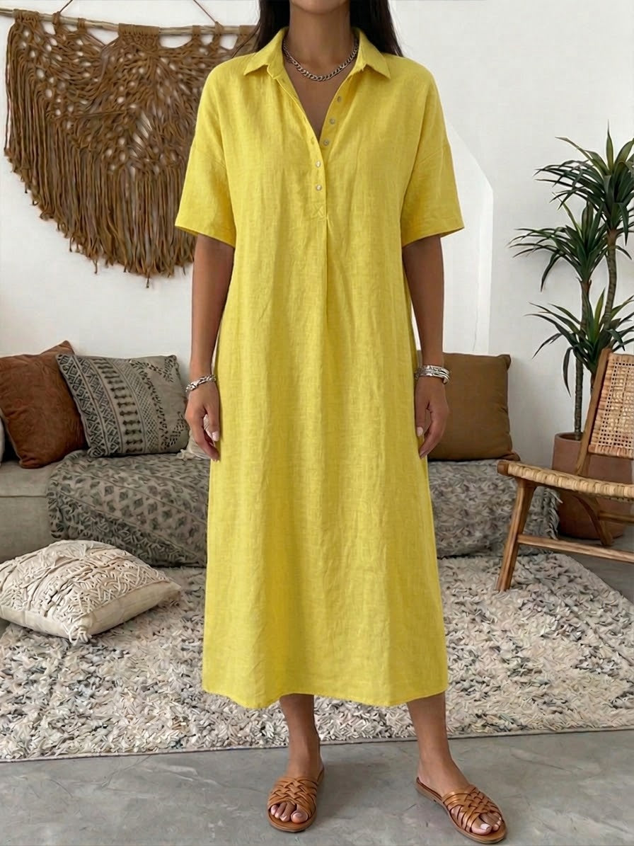 Fabienne | Midi Polo Dress