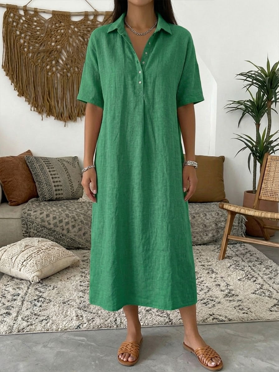 Fabienne | Midi Polo Dress